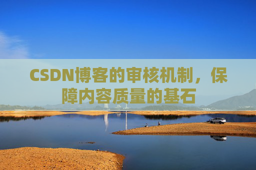 CSDN博客的审核机制，保障内容质量的基石
